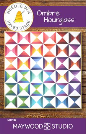 Ombre Hourglass quilt pattern by Tiffany Hayes