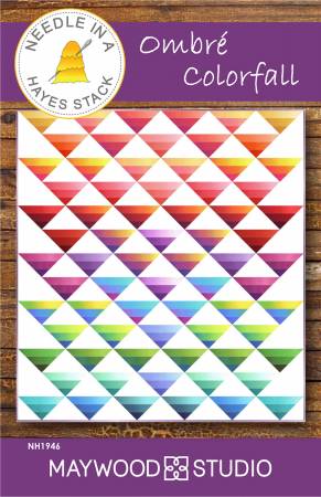 Ombre Colorfall quilt pattern by Tiffany Hayes