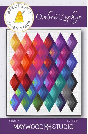 Ombre Zephyr quilt pattern by Tiffany Hayes