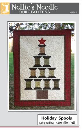 Holiday Spools quilt pattern by Karen Bennett