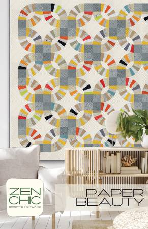 Paper Beauty quilt pattern by Brigitte Heitland