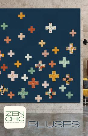 Pluses quilt pattern by Brigitte Heitland