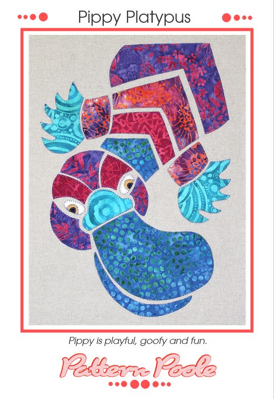 Pippy Platypus quilt pattern by Alaura Poole
