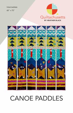 Canoe Paddles quilt pattern by Heather Black