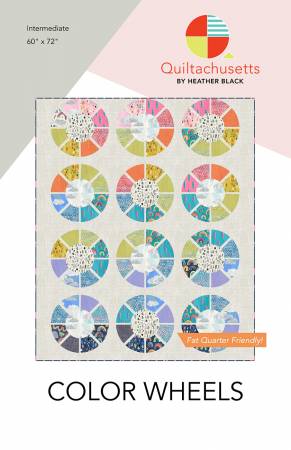 Color Wheels quilt pattern by Heather Black