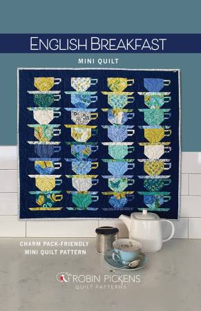 English Breakfast Mini Quilt pattern by Robin Pickens