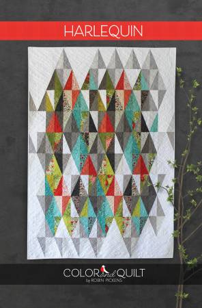 Harlequin quilt pattern by Robin Pickens