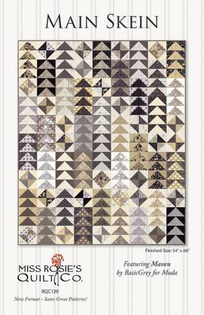 Main Skein quilt pattern by Carrie Nelson