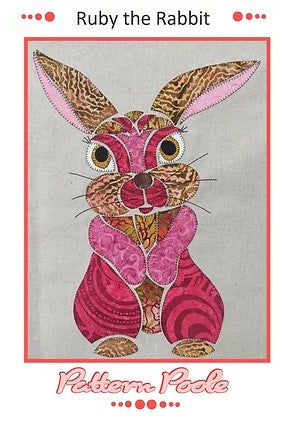 Ruby the Rabbit quilt pattern by Alaura Poole