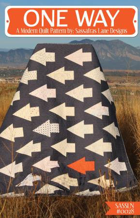 One Way quilt pattern by Shayla Wolf & Kristy Wolf