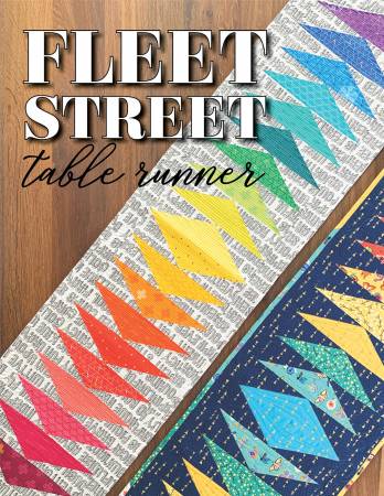 Fleet Street Table Runner quilt pattern by Shayla & Kristy Wolf