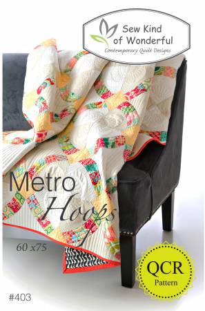 Metro Hoops quilt pattern by Jenny Pedigo