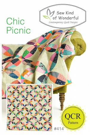 Chic Picnic quilt pattern by Sew Kind of Wonderful