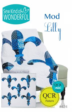 Mod Lilly quilt pattern by Jenny Pedigo