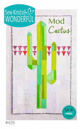Mod Cactus quilting pattern by Helen Robinson
