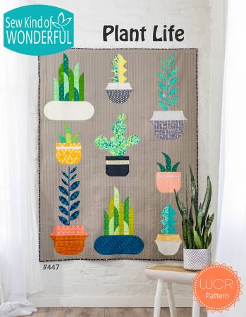 Plant Life quilt pattern booklet by Sew Kind of Wonderful