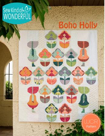 Boho Holly quilt pattern by Helen Robinson