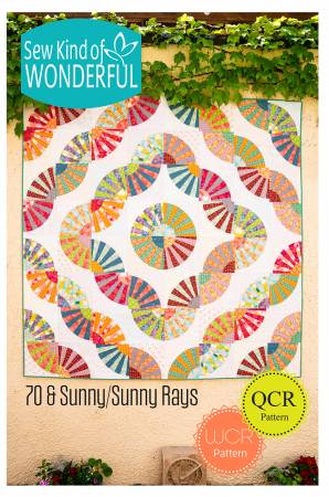 70 & Sunny / Sunny Rays quilt pattern by Helen Robinson