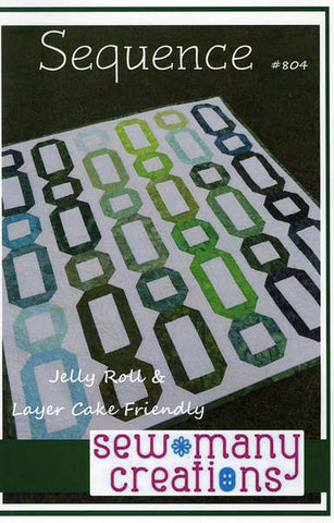 Sequence quilt pattern by Sew Many Creations