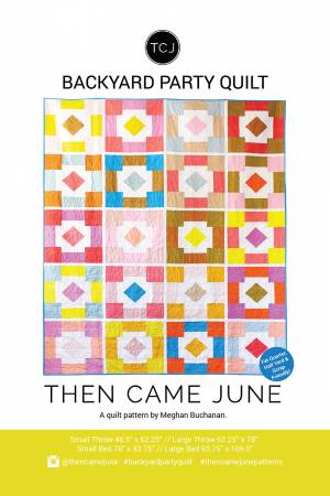 Backyard Party Quilt pattern by Meghan Buchanan
