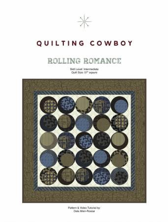 Rolling Romance quilt pattern by Dale Allen-Rowse