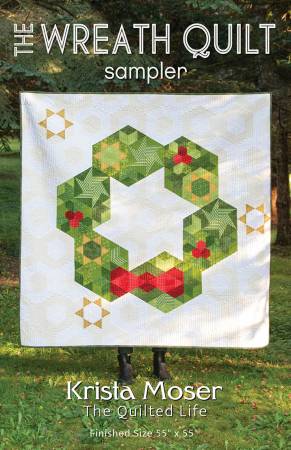 The Wreath Quilt Sampler pattern by Krista Moser