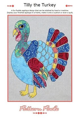 Tilly the Turkey quilt pattern by Alaura Poole
