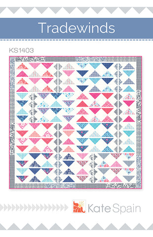 Tradewinds quilt pattern by Kate Spain