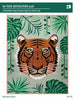 The Tiger Abstractions Quilt pattern by Violet Craft