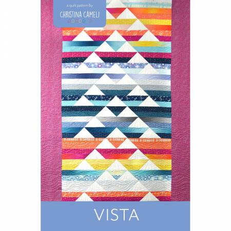 Vista quilt pattern by Christina Cameli