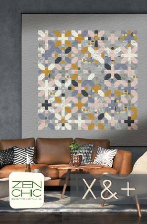 X & + quilt pattern by Brigitte Heitland