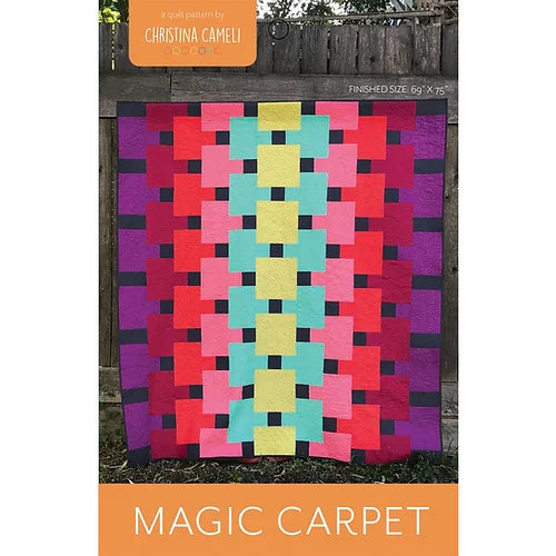 Magic Carpet quilt pattern by Christina Cameli