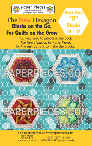 Blocks on the Go, For Quilts on the Grow Pack "D" - The Quilter's Bazaar