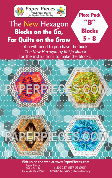 Blocks on the Go, For Quilts on the Grow Pack "B" - The Quilter's Bazaar